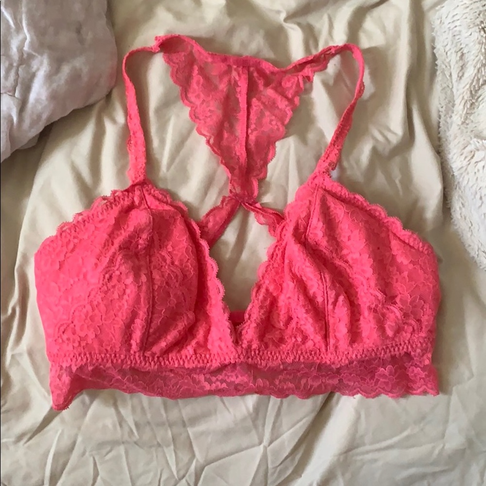 gilly hicks bralette. removable padding